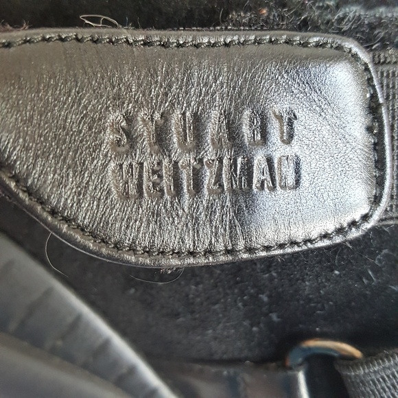 STUART WEITZMAN Suede Fleece Lined Shoes - Picture 7 of 8